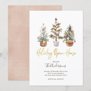 Invitación a la fiesta de los Navidades de la Casa