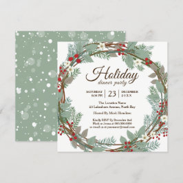Invitación a la fiesta de los Navidades de la coro