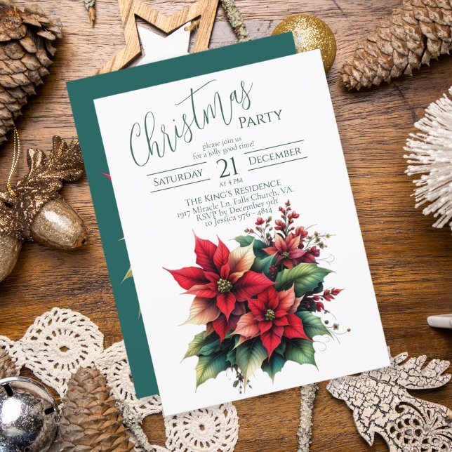 Invitación a la fiesta de los Navidades de las flo (Subido por el creador)