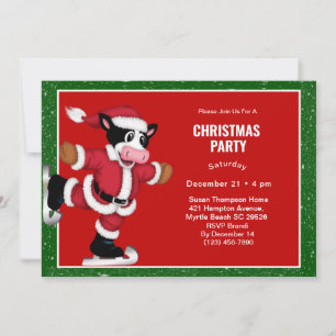 Invitación a la fiesta de los Navidades de las vac