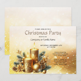 Invitación a la fiesta de los Navidades de las vel