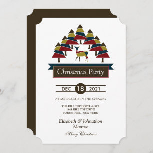 Invitación a la fiesta de los Navidades de los bos