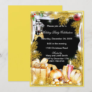 Invitación a la fiesta de los Navidades de los Orn