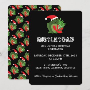 Invitación a la fiesta de los Navidades de Mistle'