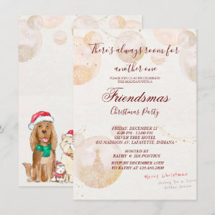 Invitación a la fiesta de los Navidades de Waterco