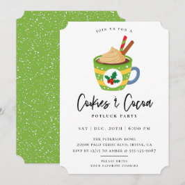 Invitación a la fiesta de los Navidades del cacao