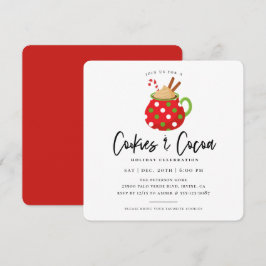 Invitación a la fiesta de los Navidades del cacao