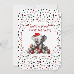 Invitación a la fiesta de los Navidades del Elefan