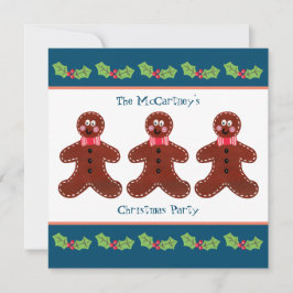 Invitación a la fiesta de los Navidades del hombre