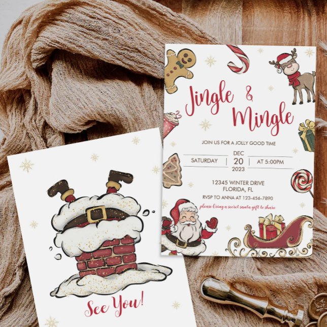 Invitación a la fiesta de los Navidades del jingle (Subido por el creador)