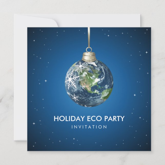 Invitación a la fiesta de los Navidades del Planet (Anverso)