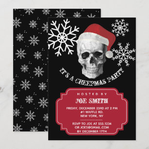 Invitación a la fiesta de los Navidades Grunge Sku