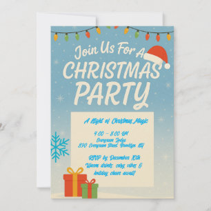 Invitación a la fiesta de los Navidades lúdicos
