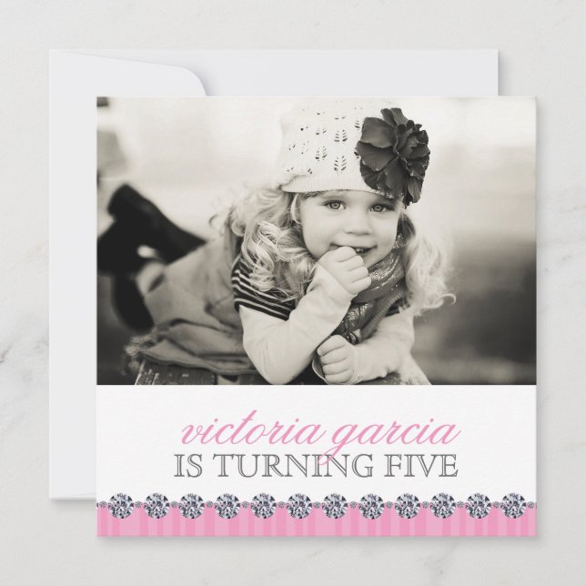 Invitación a la fiesta de los niños caprichosos (Anverso)