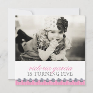 Invitación a la fiesta de los niños caprichosos