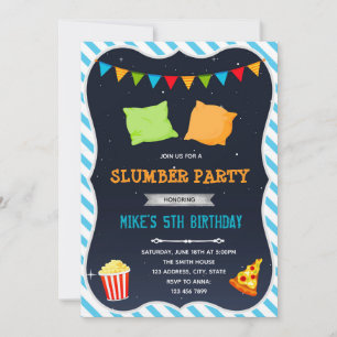 Invitación a la fiesta de los niños que duermen