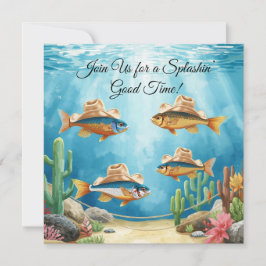 Invitación a la Fiesta de los Peces Vaqueros del A
