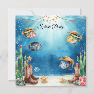 Invitación a la Fiesta de los Peces Vaqueros del A