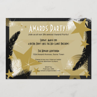Invitación a la fiesta de los Premios Glamour de H