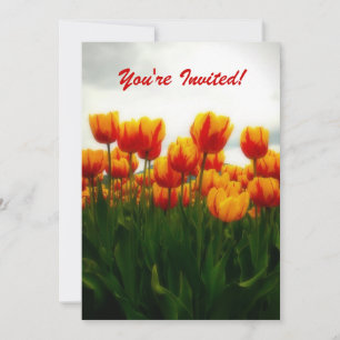 Invitación a la fiesta de los tulipanes de Bonito