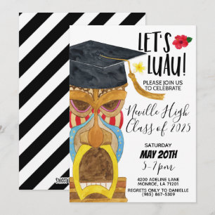 Invitación a la fiesta de Luau