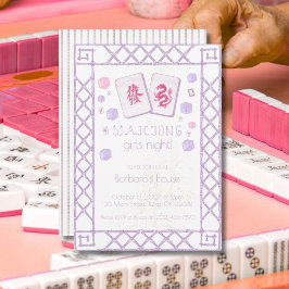 Invitación a la Fiesta de Mahjong, Fichas del Drag