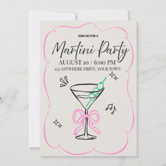 Invitación a la Fiesta de Martini