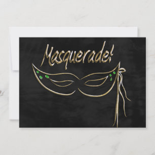 Invitación a la fiesta de mascarada