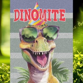 Invitación a la Fiesta de Nacimiento de Dinosaurio