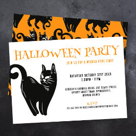 Invitación a la fiesta de Naranjas de Black Cat Ha