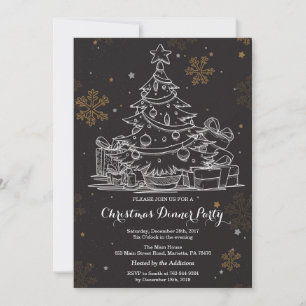 Invitación a la fiesta de Navidad