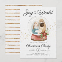 Invitación a la fiesta de Navidad