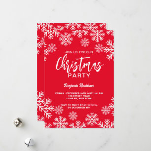invitación a la fiesta de Navidad