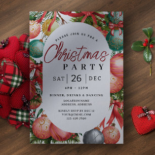 Invitación a la fiesta de Navidad
