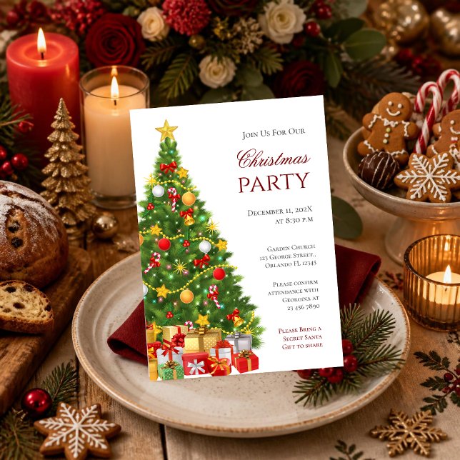 Invitación a la Fiesta de Navidad (Subido por el creador)