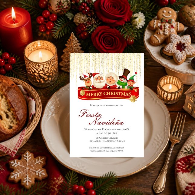 Invitación a la Fiesta de Navidad (Subido por el creador)