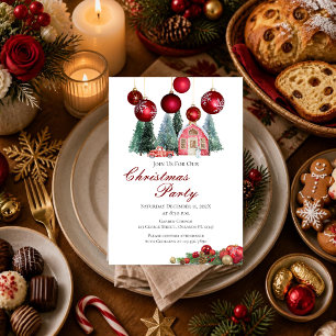 Invitación a la fiesta de Navidad