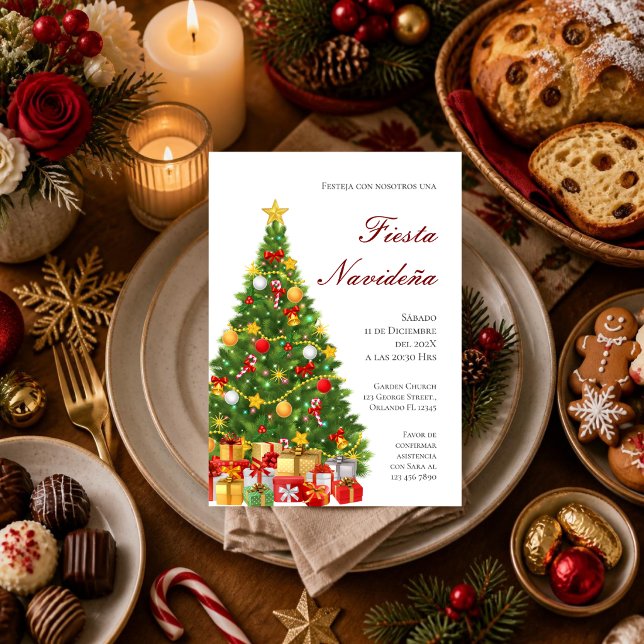 Invitación a la Fiesta de Navidad (Subido por el creador)