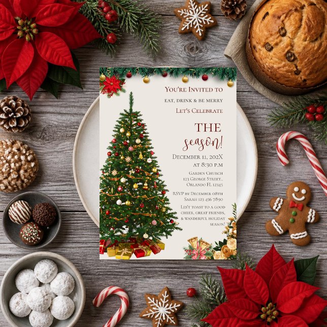 Invitación a la Fiesta de Navidad (Subido por el creador)