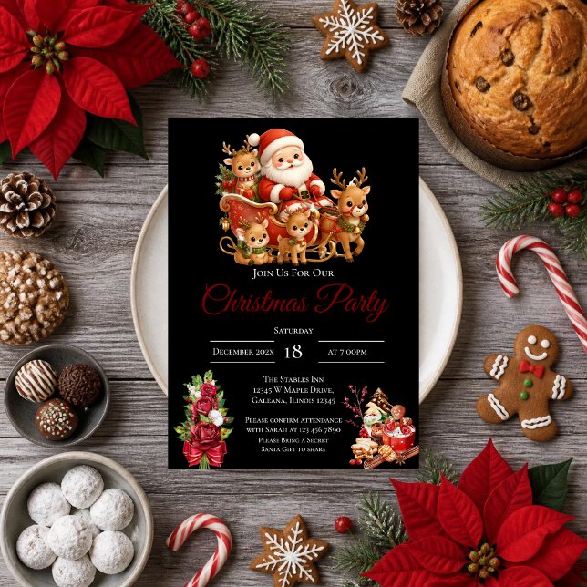 Invitación a la Fiesta de Navidad (Subido por el creador)