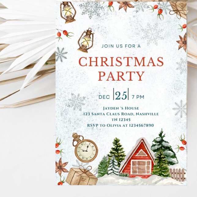Invitación a la Fiesta de Navidad (Subido por el creador)