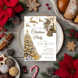 Invitación a la fiesta de Navidad