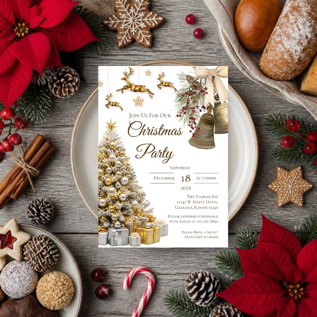 Invitación a la fiesta de Navidad (Subido por el creador)