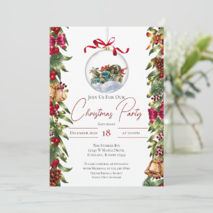 Invitación a la fiesta de Navidad