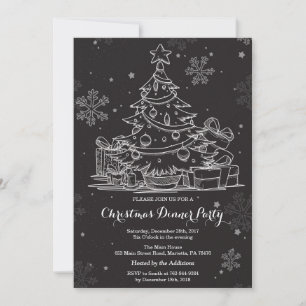 Invitación a la fiesta de Navidad