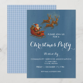 Invitación a la fiesta de Navidad