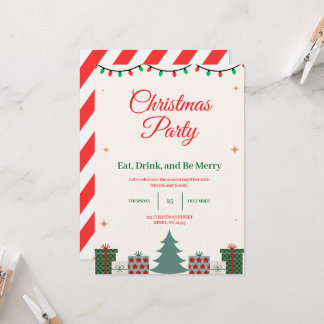 Invitación a la fiesta de Navidad