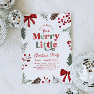 Invitación a la Fiesta de Navidad Alegre