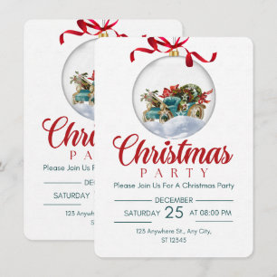 Invitación a la Fiesta de Navidad de Diciembre