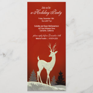 Invitación a la Fiesta de Navidad de Invierno